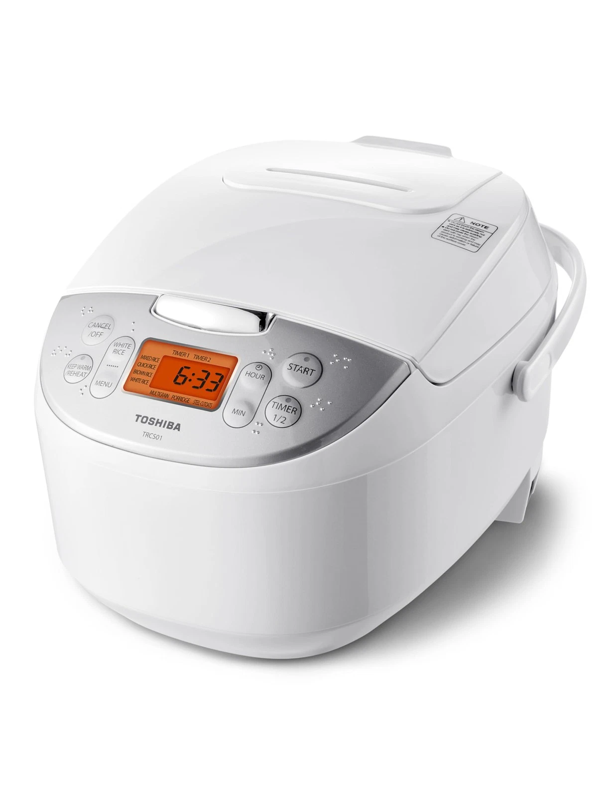 Toshiba Rice Cooker 6 Cup Uncooked – Japanese Rice Cooker with Fuzzy Logic