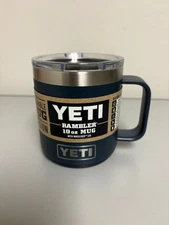 Navy YETI® 10oz Coffee Discontinued - Authentic - Brand New W/ Magslider