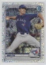 2020 Bowman Draft Chrome Sparkle Refractor CJ Van Eyk #BD-93 s3g