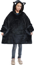 Christmas Gifts for Girl Kid, Blanket Hoodie for Kids, Oversized Wearable Sherpa