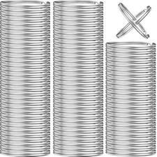 300PCS Split Key Rings, Key Rings Bulk for Keychain and Crafts, 1 inch