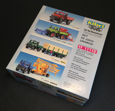 Kibri 11116 Baukasten 50 Jahre UNIMOG - SET H0 1:87
