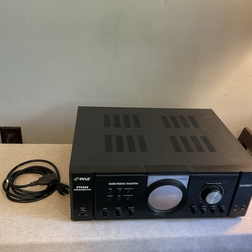 Pyle PT3300 4 Channel Power Amplifier NO REMOTE CONTROL - Picture 17 of 18