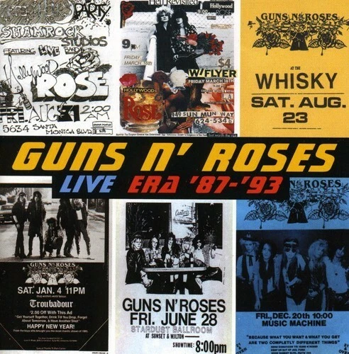 2 CD SET GUN N ROSES LIVE ERA 87-93 BRAND NEW SEALED - Photo 1/1