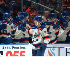 Edmonton Oilers Ryan Nugent Hopkins  Autographed Signed 8x10 Photo COA #13
