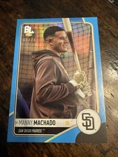 Manny Machado 2023 Topps Big League Blue Foil /75 #WR-39 San Diego Padres