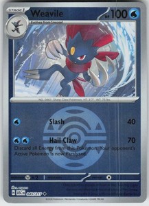 Weavile (Dusk Ball) 045/217 Ascended Heroes