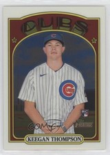 2021 Topps Heritage High Number Chrome 710/999 Keegan Thompson #588 0c6