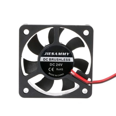 DC 24V 2Pin Brushless Cooler 7-Blade Blower Cooling Fan for Computer Case Fans