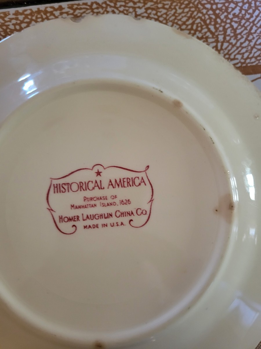 Rare Historical America Homer Laughlin Lot Rare 29 pieces in
