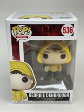 Funko Pop! Movies IT GEORGIE DENBROUGH Holding Boat Vinyl Figure #536