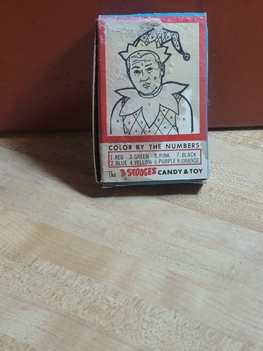 VINTAGE ORIGINAL 1959 3 STOOGES CANDY BOX PLEASE SEE PHOTOS - Picture 10 of 12
