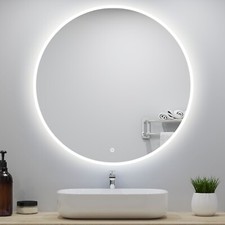 Specchio da bagno LED intelligente con disappannamento