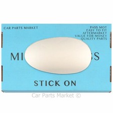 Left Passenger side Flat wing mirror glass for Rover 75 1999-2003