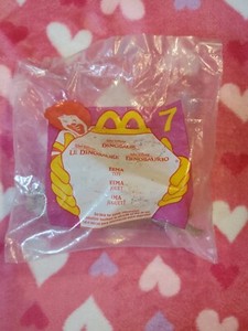 Vintage 2000 McDonald’s Happy Meal Toy Disney Dinosaur #7 Eema NEW