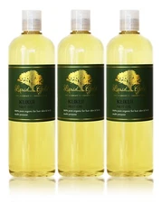 48 oz Liquid Gold Kukui Nut Oil 100% Pure Organic Cold Pressed Skin Hair Health
