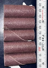 Standard Abrasives 3/4” X 2” X 1/4” Straight Cartridge 60 Grit  713057   5 Rolls