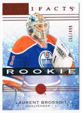 2014-15 ARTIFACTS RUBY LAURENT BROSSOIT ROOKIE 151/499 EDMONTON OILERS #137