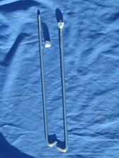 2- NEW columbus peanut machine hold down rods (LONG) also for asco hot nut