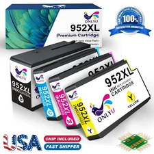 4PK 952XL Ink Compatible for HP Officejet Pro 7740 8710 8210 8720 8216 8715 8702