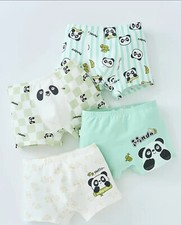 New Pack Of 4 Boys XL /  Mens Panda Printed B...