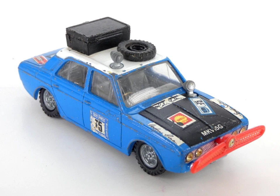 Coche de juguete Corgi 302 Hillman Hunter Londres Sydney World Rally RARO vintage diecast Foto 3 de 4