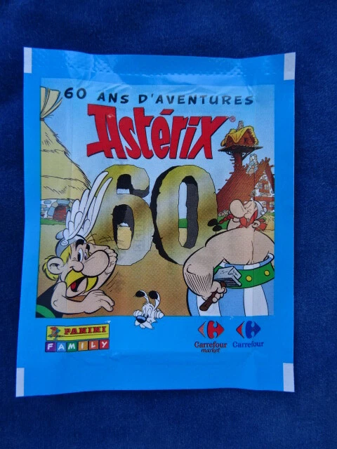 TOP ! 72 AUTOCOLLANTS / Stickers - PANINI - 60 ANS D'AVENTURES ASTERIX UDERZO - Photo 2/3