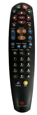 Original Genuine Polycom Videoconference Remote Control 2215-21692-001