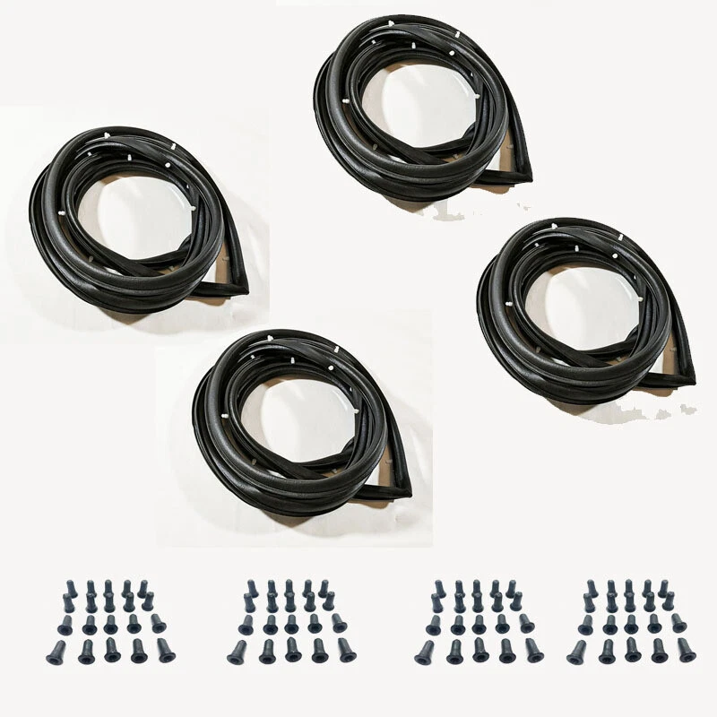 Holden HQ HJ HX HZ Sedan Door Rubber Seal Set - Includes 4 Door Rubber Seals +