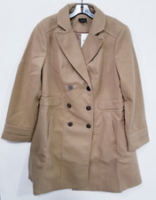 Evans Military Coat Brown Sz 18