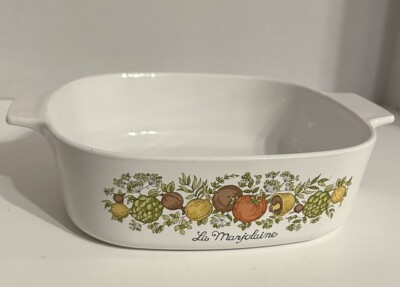 Vintage Corning Ware Spice of Life La Marjolaine 2 Quart  Dish A-2-B NO LID