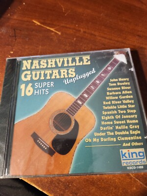 NASHVILLE GUITARS 16 SUPER HITS UNPLUGGED  STILL SEALED CD