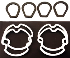 1968-1973 Corvette Tail Light Lens and Housing Gasket Set C3 NEW