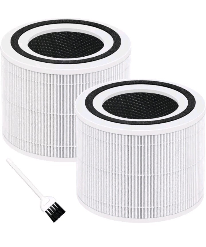 2 Pack Core 300 Replacement Filter for LEVOIT Core 300 Core 300S Air Purifier