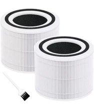 2 Pack Core 300 Replacement Filter for LEVOIT Core 300 Core 300S Air Purifier