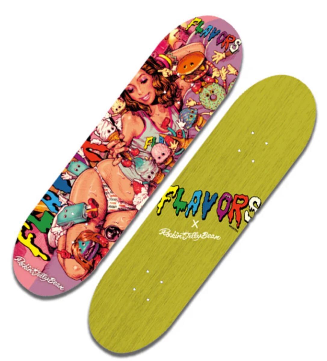 Rockin' Jelly Bean Skate Deck Flavors Kaieda Erostika Rockin' Jelly Bean Skate Deck Flavors Kaieda Erostika