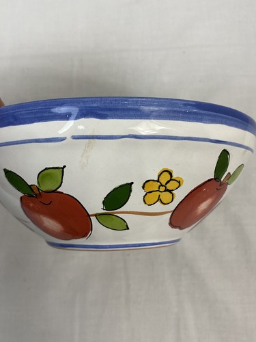 Vintage Hand Painted Sárospatak Pottery Bowl Made in Hungary - Picture 6 of 9