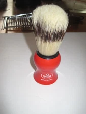 Omega Boar Bristle Shaving Brush with Resin Handle