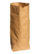 25x BIO Papierbeutel Papiers&auml;cke Biom&uuml;ll Entsorgung 70 Liter