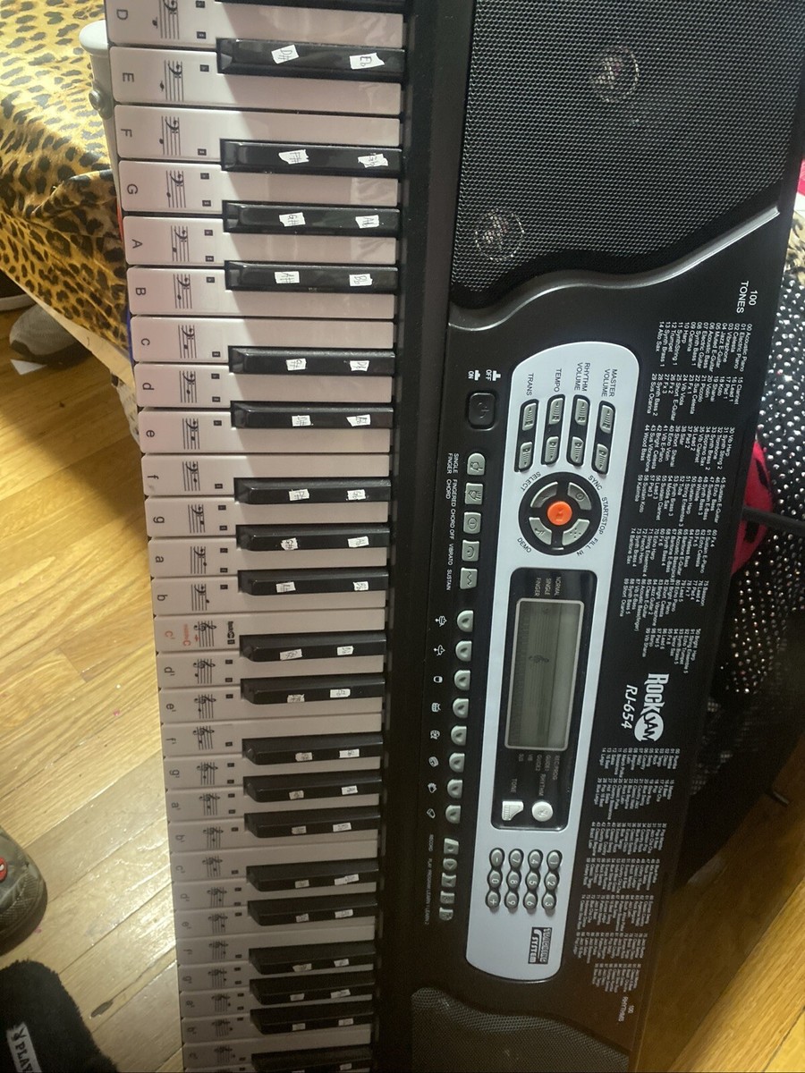 Rock Jam 54-Key Portable Electronic Keyboard RJ654 | eBay