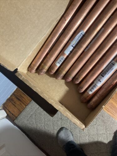 Nibco Stub Out,Wrot Copper,1/2"x12" Tube,FTG 39R735 (9 Total) - Picture 13 of 14