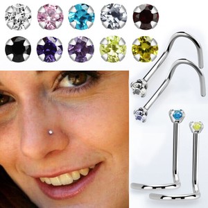 0.8 mm nose stud