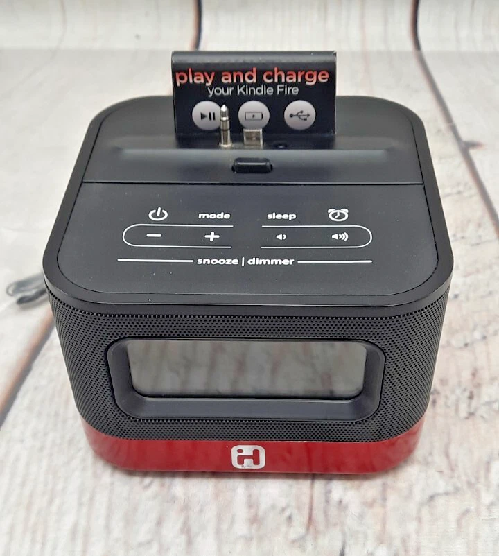 iHome (iK50) SMARTDESIGN FM Stereo Alarm Clock and Charger Speaker - Image 2 of 4