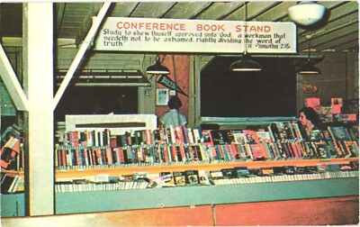 #ad Kalamazoo Michigan Tabernacle Book Store Conference Book Stand Vintage Postcard $19.99