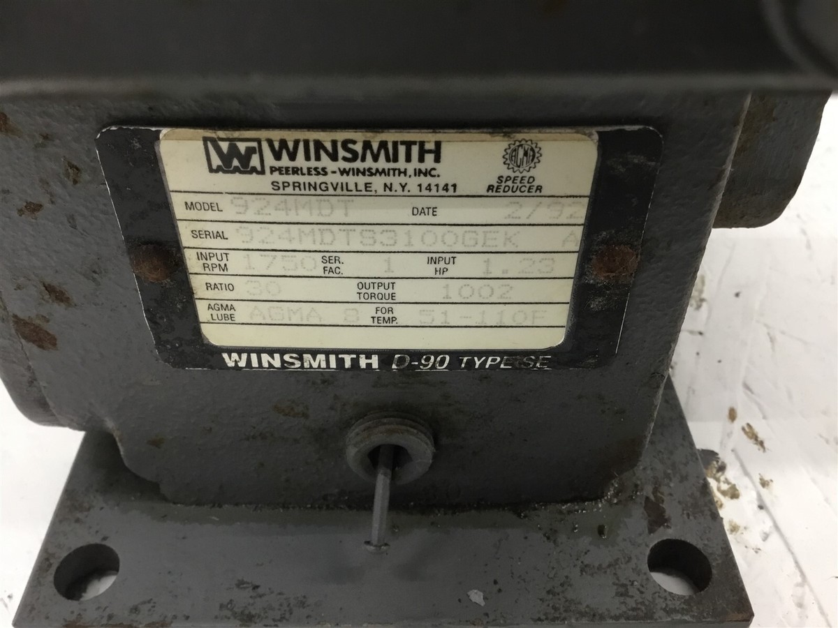 Winsmith Gear Reducer 924MDT | eBay Winsmith Gear Reducer 924MDT | eBay