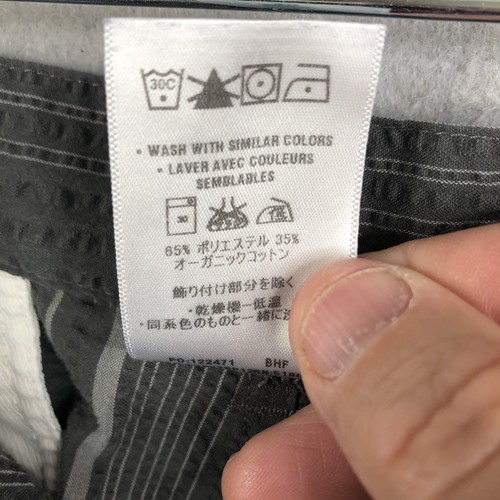 Short Patagonia homme 30 gris rayé seersucker coton bio décontracté preppy - Photo 10/18