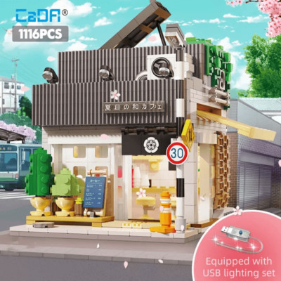 CaDA C66007 Summer Breeze Coffee Shop 1116 pcs inkl. Beleuchtung