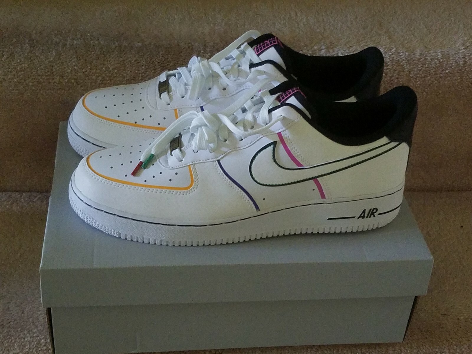 Size 14 Nike Air Force 1 Day of the Dead | eBay