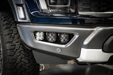 Baja Designs Triple Squadron Sport Combo/Spot Clear Fogs For 21+ Ford Raptor