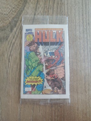 1993 SEALED Promo DRAKES Mini MARVEL Comic 3 4 Incredible HULK SILVER SURFER